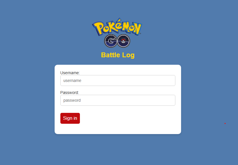 Go Battle Log